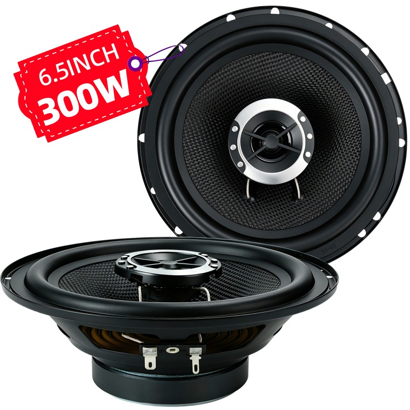 Audio Universal Music - 2 szt. 6,5-calowe głośniki współosiowe 300W