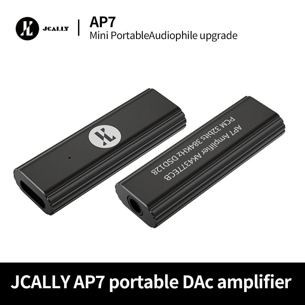 Headphone Amplifier Dac - Przenośny wzmacniacz DAC JCALLY AP7 -