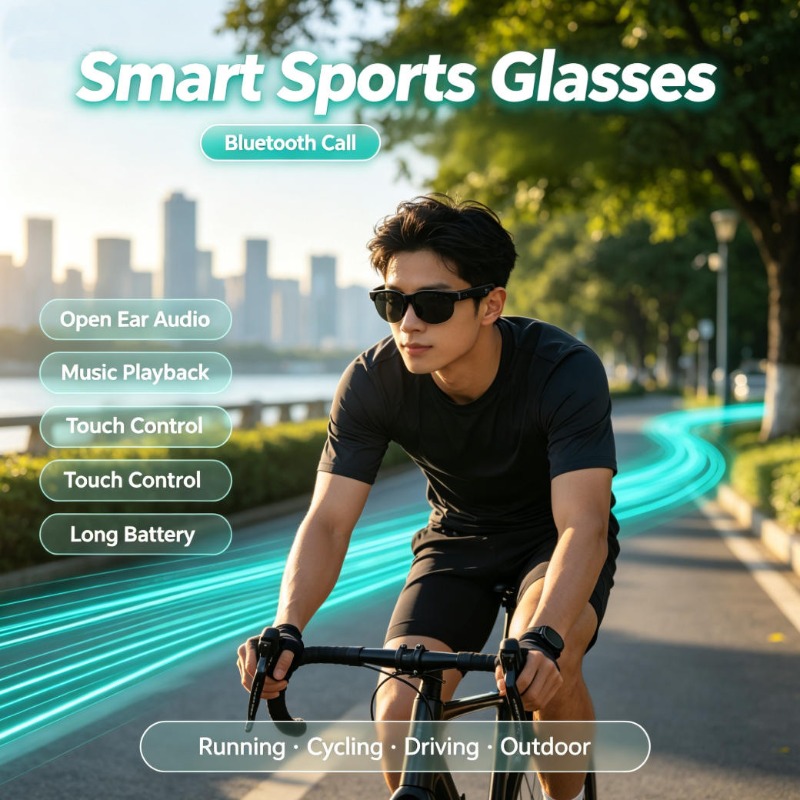 Audio Music For - Inteligentne okulary sportowe z otwartym systemem
