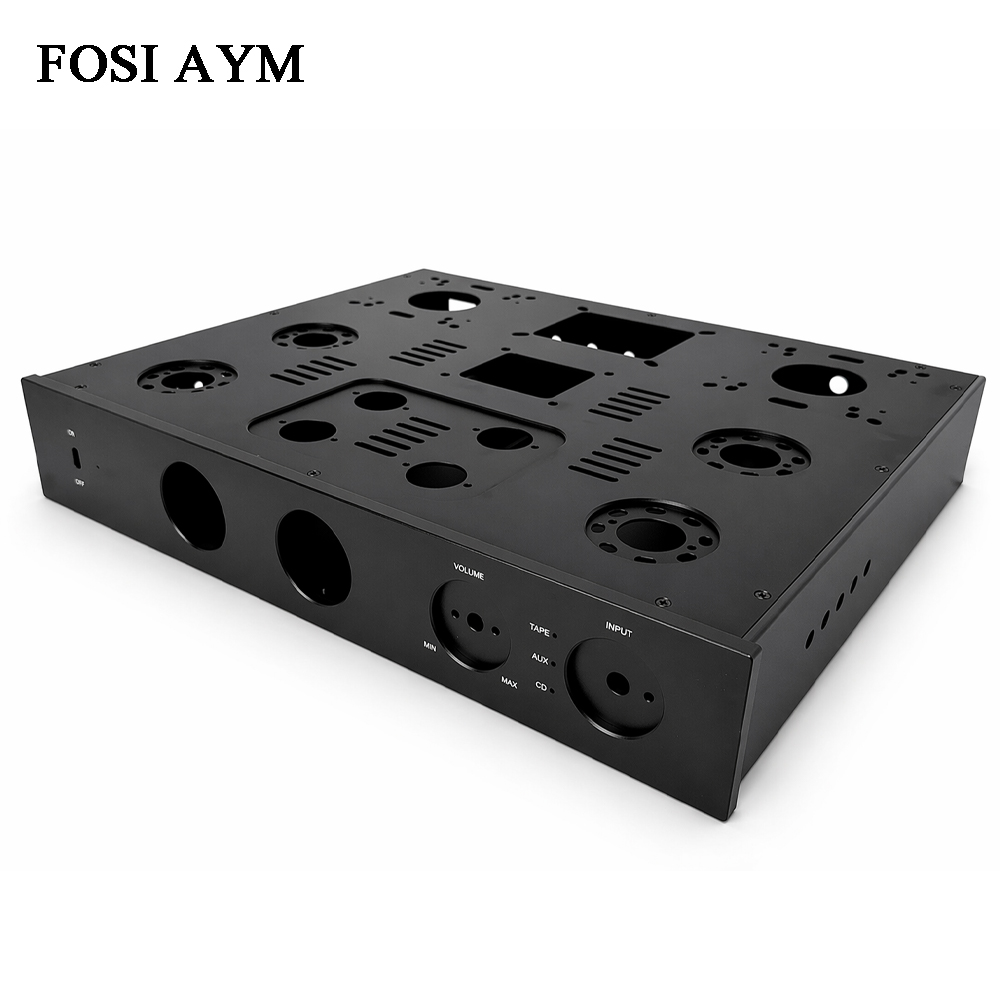Headphone Amplifier Dac - Obudowa wzmacniacza FOSI AYM 415x330x70mm, w