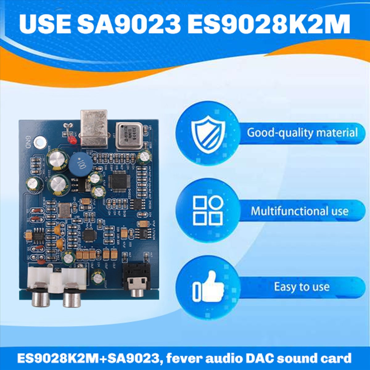 Płytka dekodera A64I Mini USB  – Portable Amplifier Mini recenzja i cena