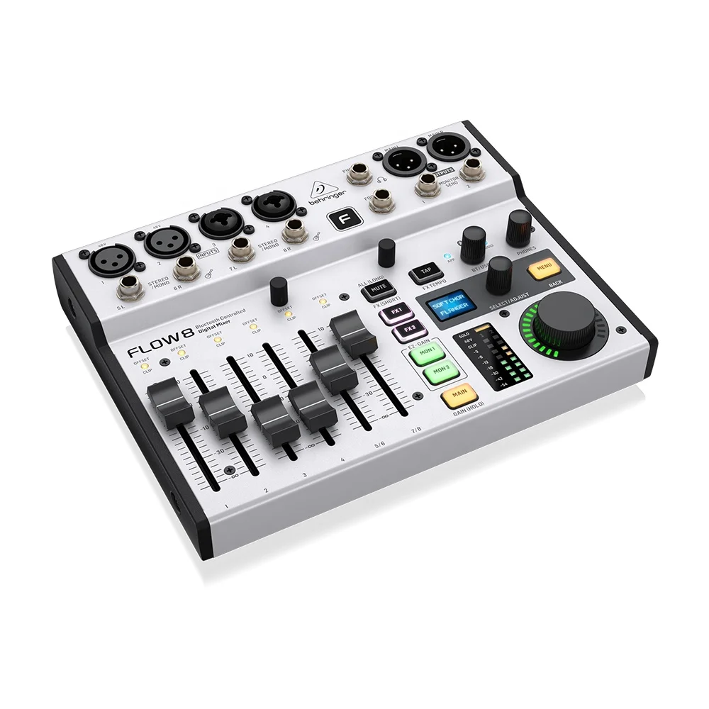 Behringer Flow 8 Cyfrowy Mikse – Audio And Music Mixer recenzja i cena