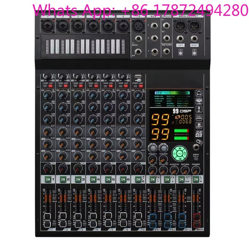Profesjonalna konsola miksersk – Audio And Music Mixer recenzja i cena