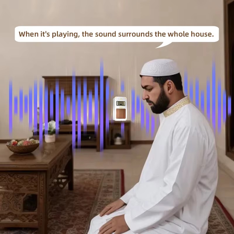 Lampka nocna Koran Azan Zegar  – Audio Music Box recenzja i cena