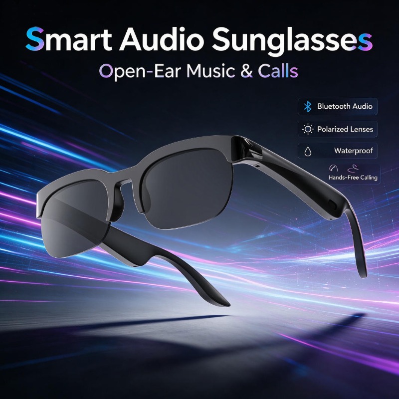 Inteligentne okulary audio z p – Audio Music Videos recenzja i cena