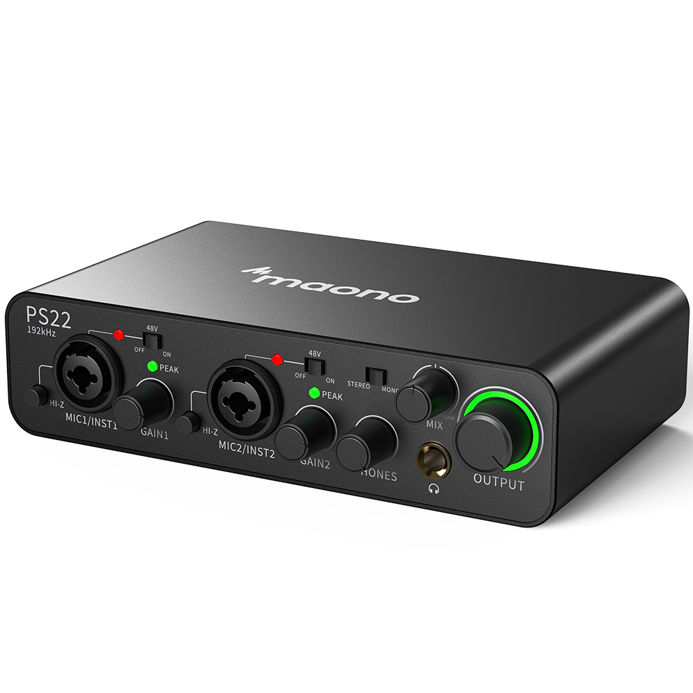 MAONO PS22 Profesjonalne Inter – Audio And Music Mixer recenzja i cena