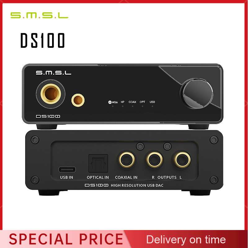 SMSL DS100 MQA MQA-CD dekoder  – Portable Amplifier Mini recenzja i cena