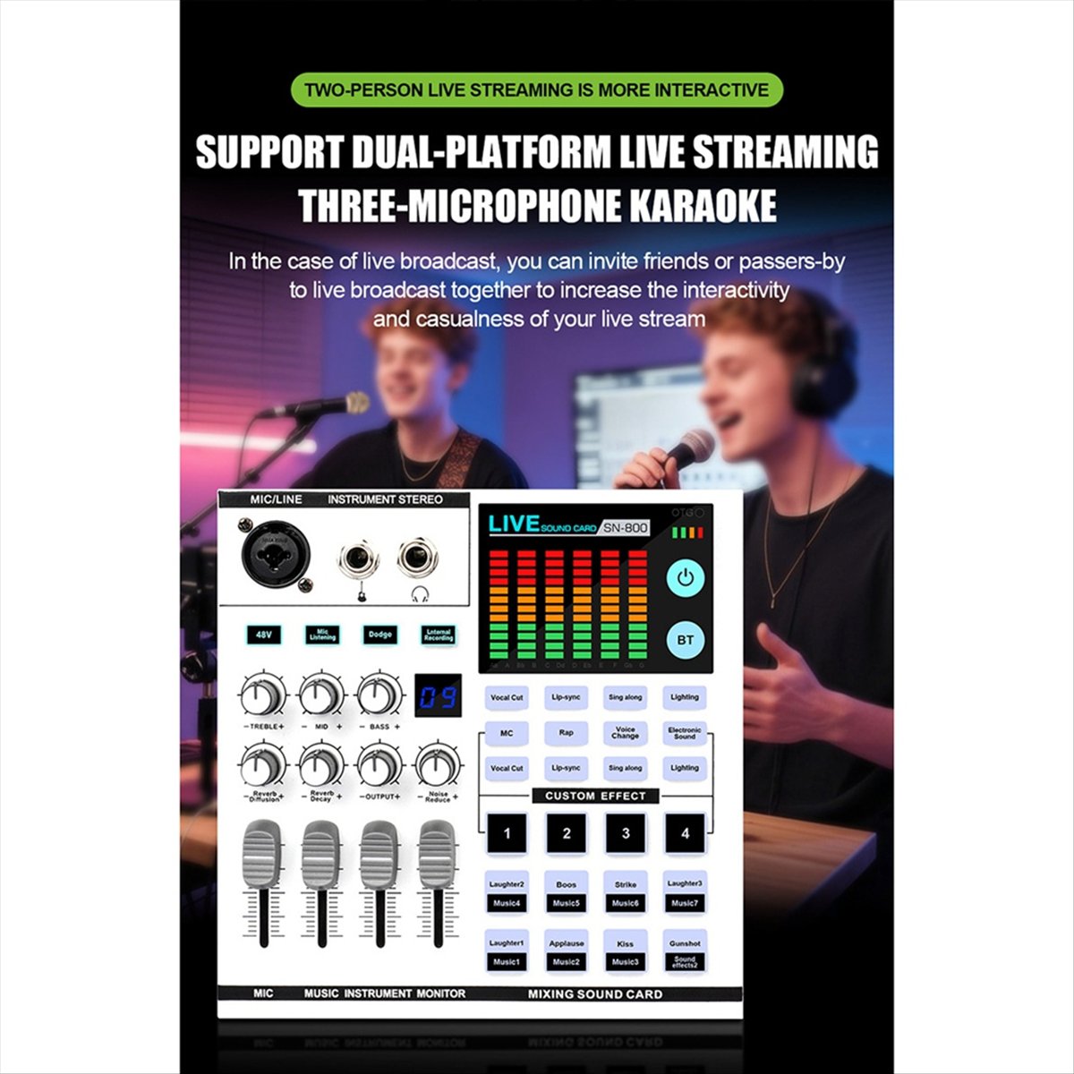 Karta dźwiękowa DTC5 SN800 z f – Audio And Music Mixer recenzja i cena